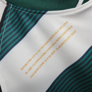 Sporting Lisbon Home Retro Commemorative Edition Shirt Football Jerseys
