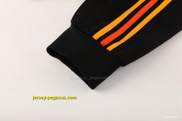 Arsenal Black Full Zipper Jacket + Long Pants