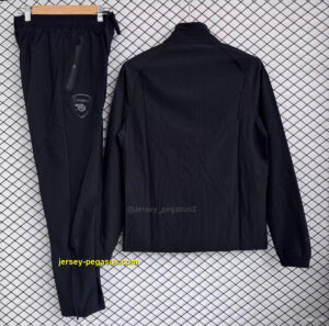 Arsenal Black Full zipper Jacket Tracksuit+ long pants