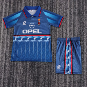 AC Milan Fourth Retro Kid Kits Youth Apparels Soccer