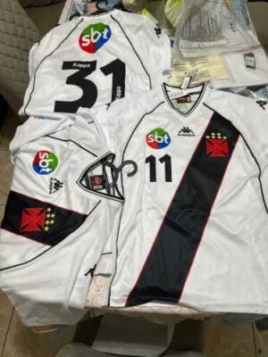 Vasco Da Gama Away Retro Kit Vintage Shirt