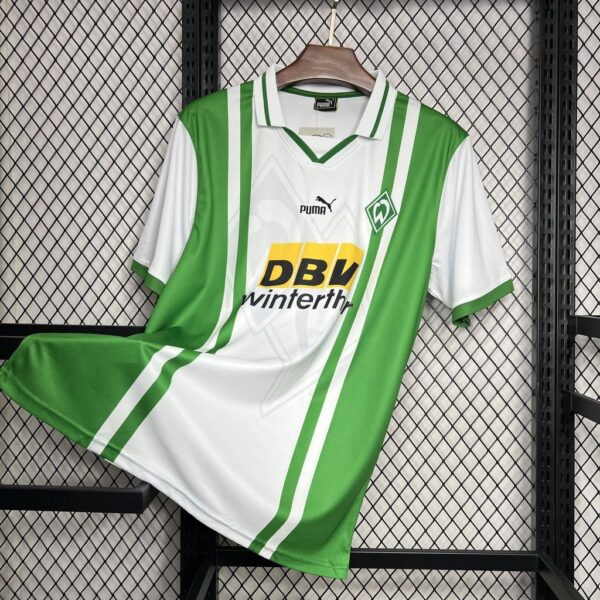 Werder Bremen Home Retro Kit Vintage Shirt Soccer