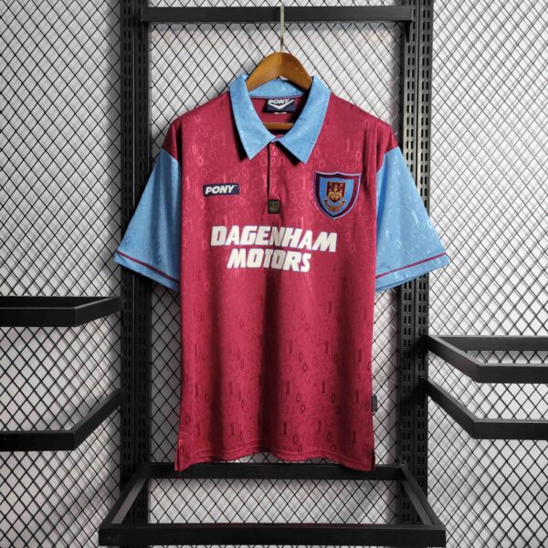 West Ham Home Retro Kit Vintage Shirt Sport