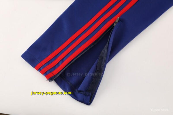 Arsenal FC Royal Blue Full zipper Jacket Tracksuit+ long pants