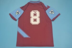 West ham home with patch and fonts