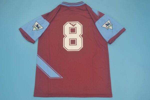 West ham home with patch and fonts