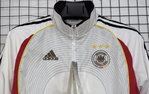 2006 Germany Retro white Windbreaker