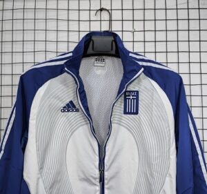 2006 Greece blue Retro Windbreaker