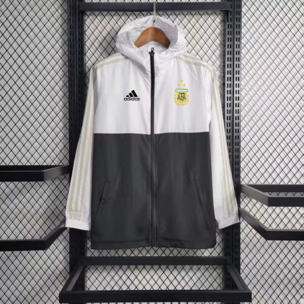 2023 Argentina Windbreaker black and white