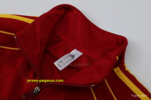 Arsenal Red Full Zipper Jacket +Long Pants