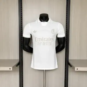 2026-27 Player Edition Real Madrid 125th Anniversary White Jersey