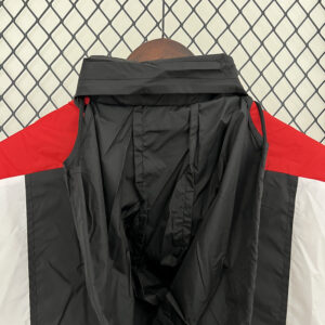 2024 New windbreaker red white and black
