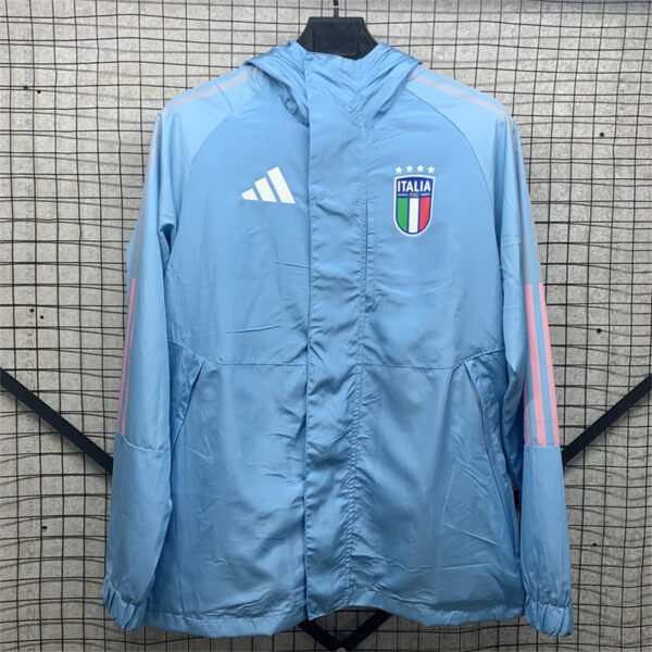 2025 Italy blue windbreaker
