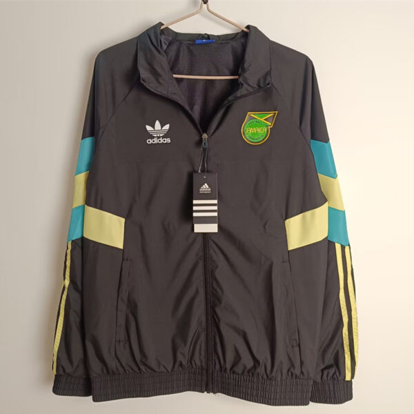 2025 Jamaica black windbreaker