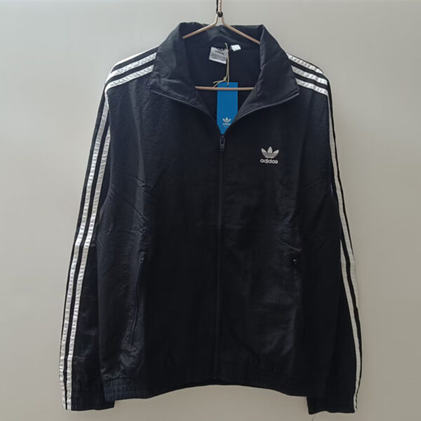 AD Black windbreaker