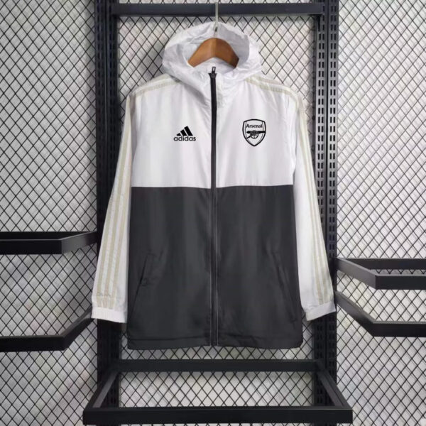 ASN Windbreaker black and white