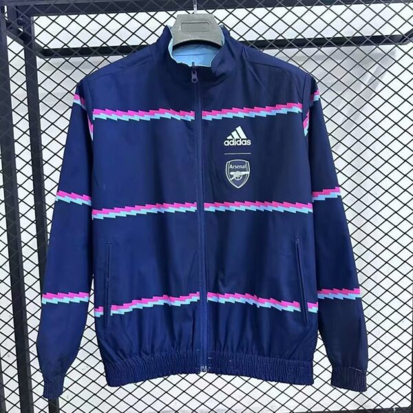 ASN blue reversible windbreaker
