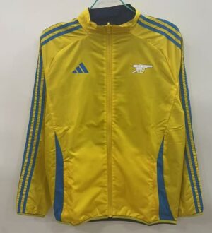 ASN blue yellow reversible Windbreaker