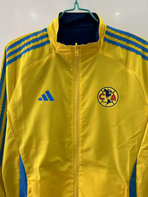 America blue yellow Windbreaker