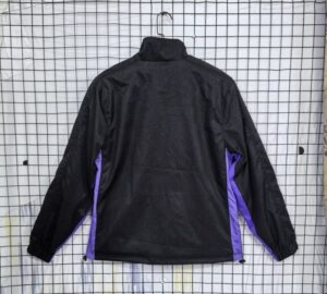 BAR Black Windbreaker