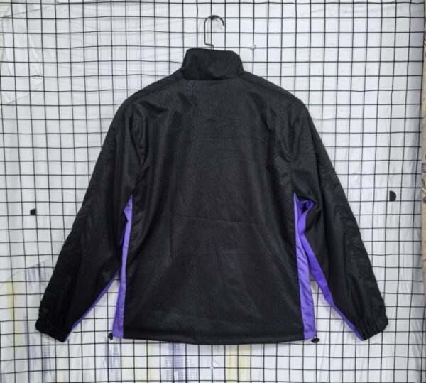 BAR Black Windbreaker