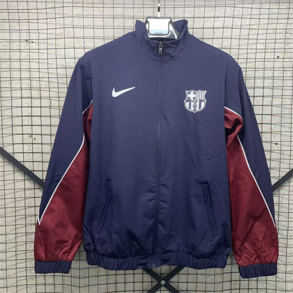 BAR blue and red windbreaker