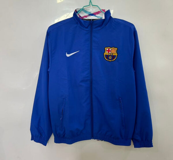 BAR blue white Windbreaker