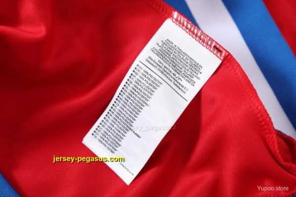 Atletico Madrid Red Full Zipper Jacket + Long Pants