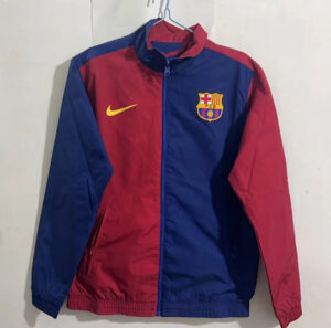 BAR bluie and red REVERSIBLE windbreaker