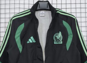 2026 Mexico black and green Windbreaker