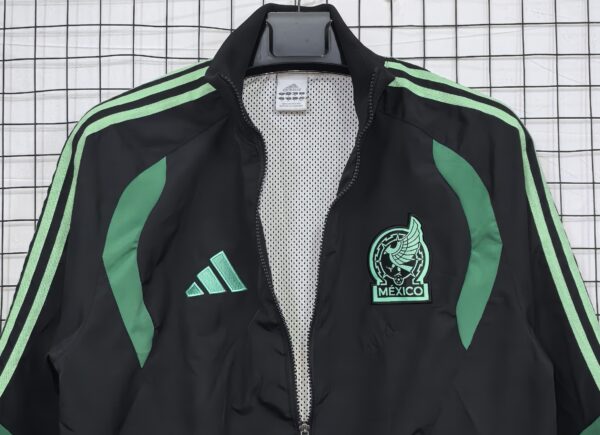2026 Mexico black and green Windbreaker