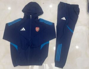 Arsenal 2025-26 Dark Blue Windbreaker suit