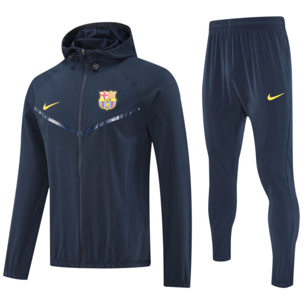 Barcelona 2025-26 Black Windbreaker suit