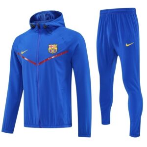 Barcelona 2025-26 bright blue Windbreaker suit