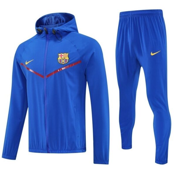 Barcelona 2025-26 bright blue Windbreaker suit