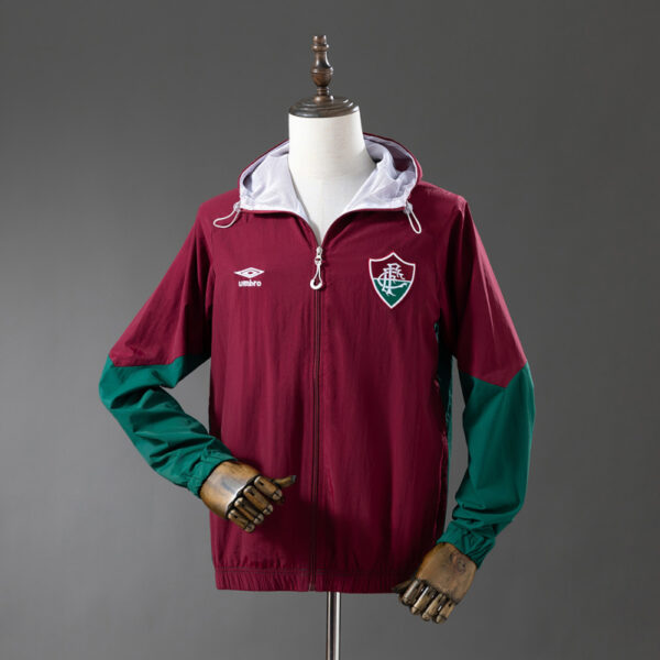 Fluminense 2025-26 Green And Red Windbreaker