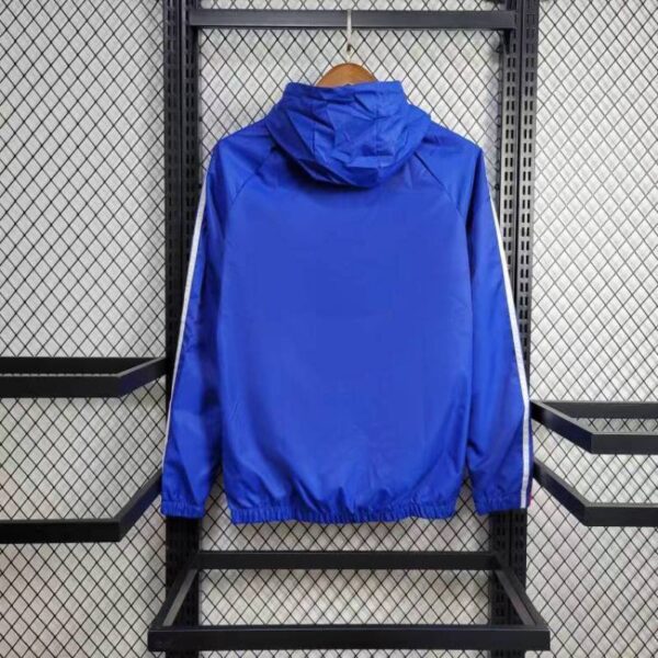 Lyon 2025-26 Blue Windbreaker