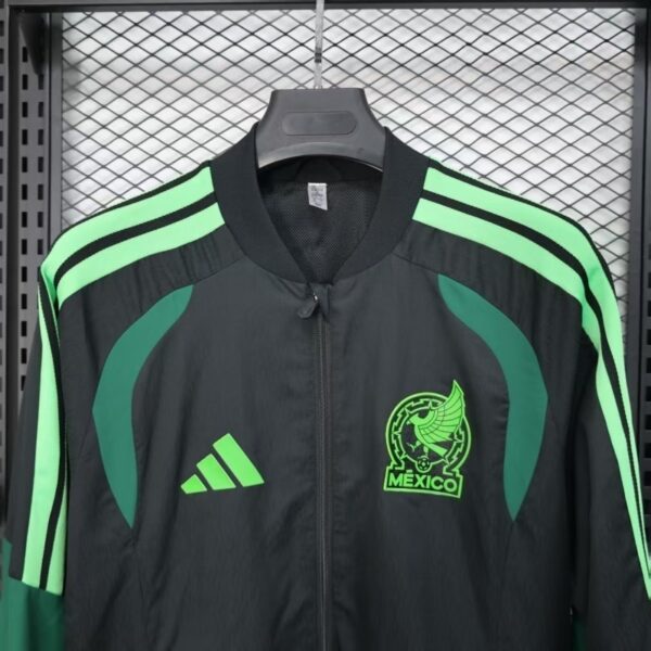 Mexico 2025-26 Black Windbreaker