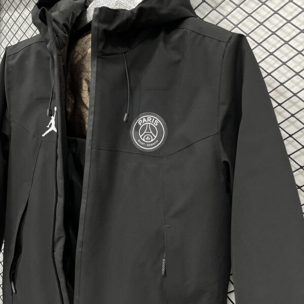 PSG Black Cotton Jacket