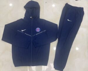 Paris Saint Germain 2025-26 blue Windbreaker suit