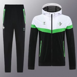 Real Betis 2025-26 Black White Windbreaker Suit