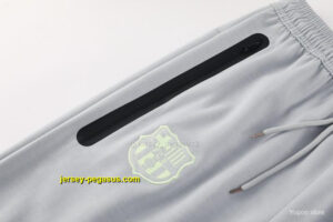 Barcelona Grey Full Zipper Hoodie Jacket +Long Pants