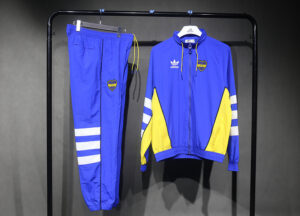 Boca blue windbreaker suit