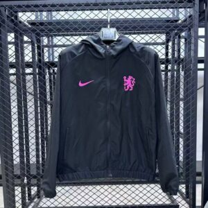 CHE black windbreaker