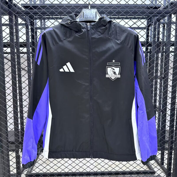Colo Colo black windbreaker