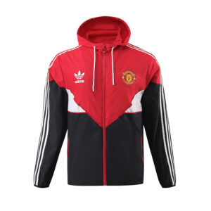MNU red and black windbreaker