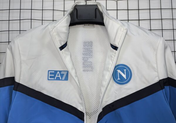 Napoli White Windbreaker