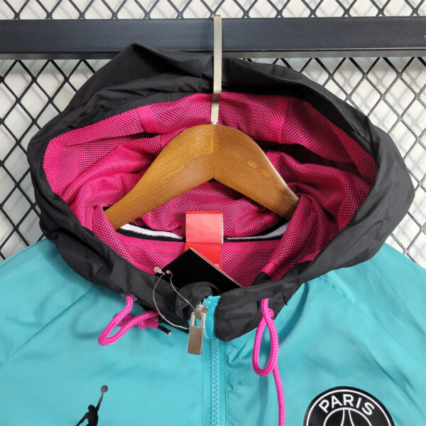 PSG Black with Blue and Purple Windbreaker