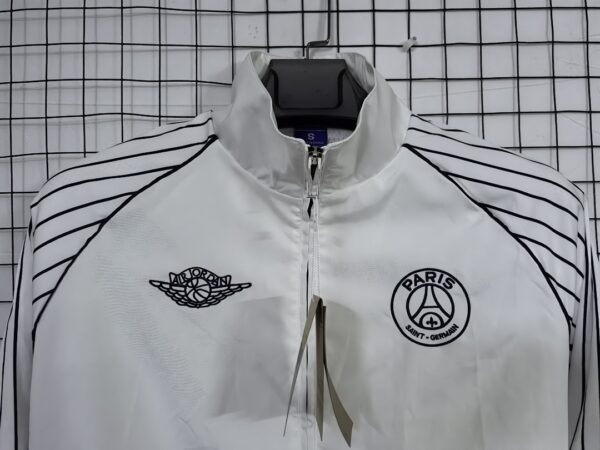 PSG White Windbreaker