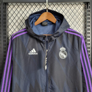 R MAD Windbreaker royal blue and purple
